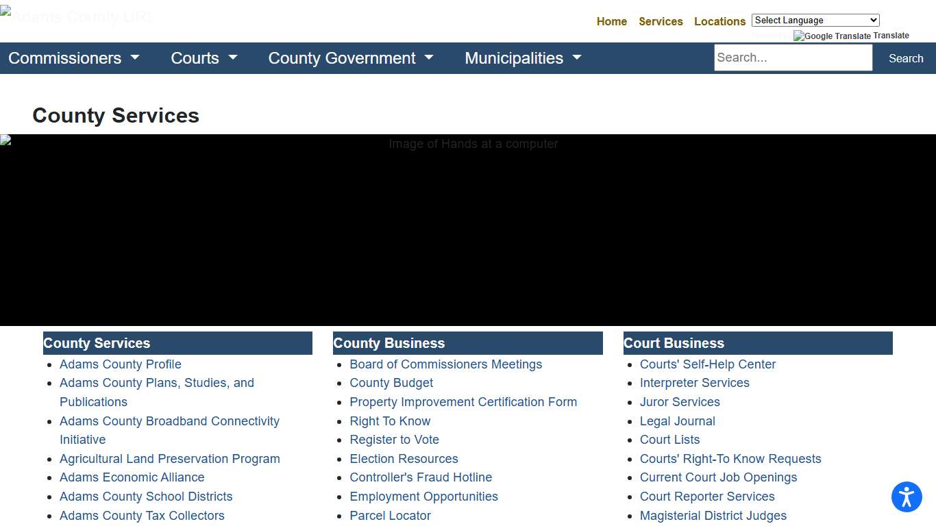 Adams County - CountyServices
